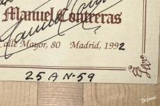 マヌエル・コントレラス　Manuel Contreras 25周年モデル　Double Tapa　1992年製 【値下げしました!】_8