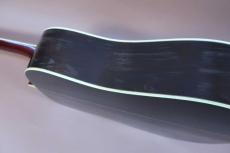 S.Yairi YD-308 Left Hand CTM Oder Model / Vertical Logo・Schaller Gold Peg・Solid Abalone Trim & Rosette・Solid German Spruce Top・Solid Jacaranda Side and Back・Ebony Fingerboard and Bridge・Under Finish Black Pic_4