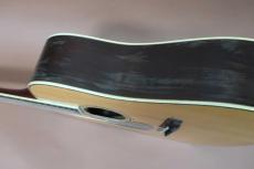 S.Yairi YD-308 Left Hand CTM Oder Model / Vertical Logo・Schaller Gold Peg・Solid Abalone Trim & Rosette・Solid German Spruce Top・Solid Jacaranda Side and Back・Ebony Fingerboard and Bridge・Under Finish Black Pic_5