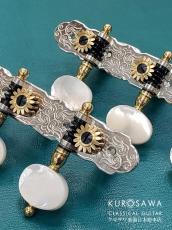 Rodgers ロジャース L254 Sterling Silver 35mm 白蝶貝 クラシックギター用糸巻き【日本総本店2F 在庫品】_2