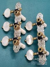 Rodgers ロジャース L254 Sterling Silver 35mm 白蝶貝 クラシックギター用糸巻き【日本総本店2F 在庫品】_3