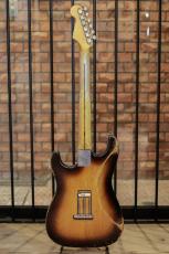 Nacho Guitars Mid 50s Contour Body #5024 Heavy Aging Sunburst Medium Soft V Neck_4