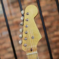 Nacho Guitars Mid 50s Contour Body #5024 Heavy Aging Sunburst Medium Soft V Neck_9