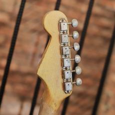 Nacho Guitars Mid 50s Contour Body #5024 Heavy Aging Sunburst Medium Soft V Neck_10