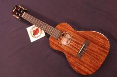 UMA UK-20 SC Gloss Black Mahogany Slot-head Concert Ukulele #5651_5
