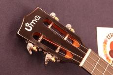 UMA UK-20 SC Gloss Black Mahogany Slot-head Concert Ukulele #5651_6