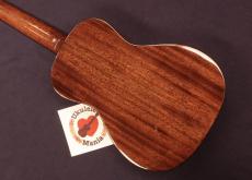 UMA UK-20 ST Gloss Black Mahogany Slot-head Tenor Ukulele #5652_2