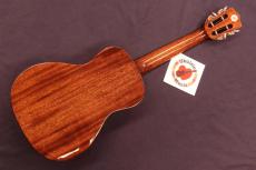 UMA UK-20 ST Gloss Black Mahogany Slot-head Tenor Ukulele #5652_9
