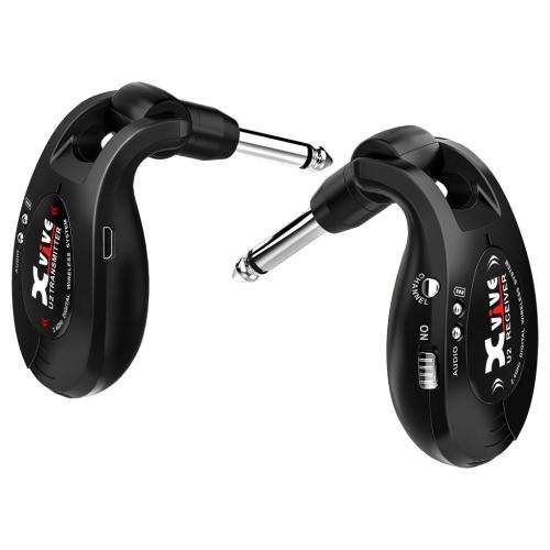 Xvive XV-U2 BLACK (ブラック) U2 ギターワイヤレスシステムXVU2