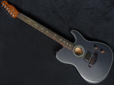 Fender Limited Edition Acoustasonic Standard Telecaster Charcoal Frost Metallic_2