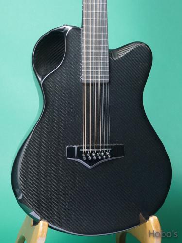 Emerald Guitars X20-12 Black w/Anthem "12 Strings Guitar" PU標準装備 (L.R.Baggs Anthem)