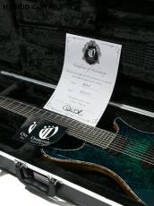 Overload Custom Guitars Rea 8 Green Bluemarine 2023_5