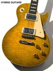 Gibson Custom Shop Murphy Lab 1959 Les Paul Standard Light Aged Green Lemon Fade 2023