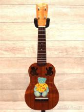 Shimo Guitars Custom “Bear” Soprano 【2000年製】【志茂崇弘】【ソプラノ/ハワイアンコア】【24回金利0%対象】【送料込】_2