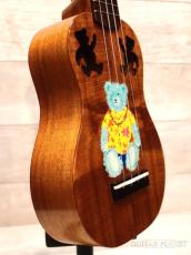 Shimo Guitars Custom “Bear” Soprano 【2000年製】【志茂崇弘】【ソプラノ/ハワイアンコア】【24回金利0%対象】【送料込】_3