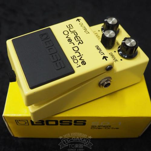 BOSS SD-1 SUPER Over Drive (JAPAN/JRC4558DD)