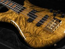 Spector Custom Shop NS-2 Flame Maple/Redwood ~Tiger Eye High Gloss~_8