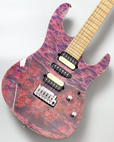 Suhr Custom Modern Rosted Ash/Rosted Maple/Rosted Flame Maple -Pink Algae- 【波に漂う薔薇杢】