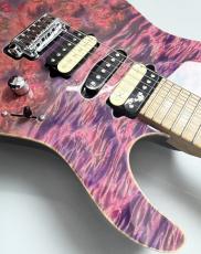 Suhr Custom Modern Rosted Ash/Rosted Maple/Rosted Flame Maple -Pink Algae- 【波に漂う薔薇杢】_4