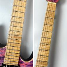 Suhr Custom Modern Rosted Ash/Rosted Maple/Rosted Flame Maple -Pink Algae- 【波に漂う薔薇杢】_6