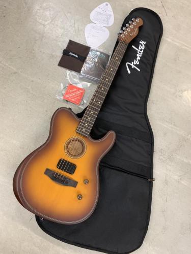 Fender Acoustasonick Standard Telecaster HSB エレアコ!