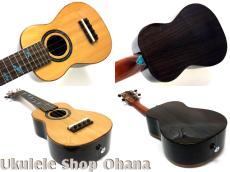 M's CRAFT [MS-191]ソプラノロング シトカスプルース/インドローズ 燕インレイ 中古委託_3