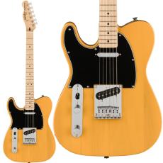 Squier Affinity Series Telecaster Left-Handed Maple Fingerboard Black Pickguard Butterscotch Blond エレキギ