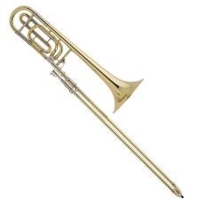 Bach 42B GL イエローブラスベル ラッカー仕上げ テナーバストロンボーン 太管
