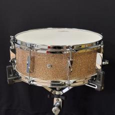 CANOPUS JSM-1455--LQ 14"x5.5" YAIBAII Maple Snare Drum [Champagne Sparkle LQ]_3