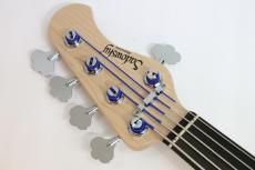 Sadowsky MetroLine ML24 MS5 ASH Fretless / Solid Dark Lake Placid Blue Metalic High Polish【5弦フレットレス】_8