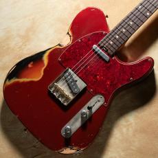 infinite Trad Fullsize T Dark Candy Apple Red on 3TS Heavy Aged_2