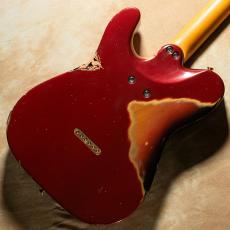 infinite Trad Fullsize T Dark Candy Apple Red on 3TS Heavy Aged_5