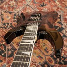 Jackson JS Series Dinky Arch Top JS32Q DKA HT, Amaranth Fingerboard, Transparent Black Burst_11