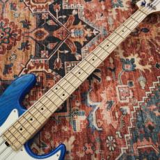 Sadowsky MetroLine ML21 VP4 Ash 4-String Ocean Blue Transparent Satin_5