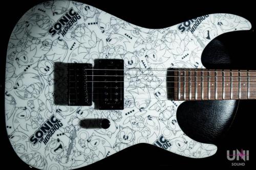 ESP ESP×SONIC SONIC THE HEDGEHOG GUITAR III -Classic Sonic Edition-