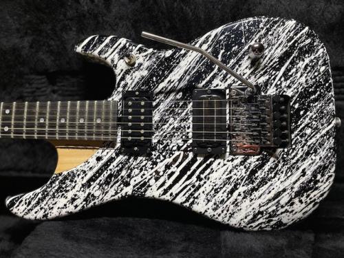Washburn N4 Nuno Bettencourt Black/White Splatter/ ウァッシュバーン/新品/全国一律送料無料