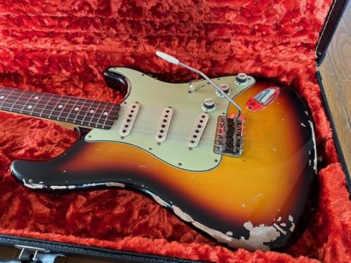 Fender Custom Shop Michael Landau Signature 1968 Relic Stratocaster - Handwound PU's / Bleached 3-Color Sunburst/新品全国一律送料無料