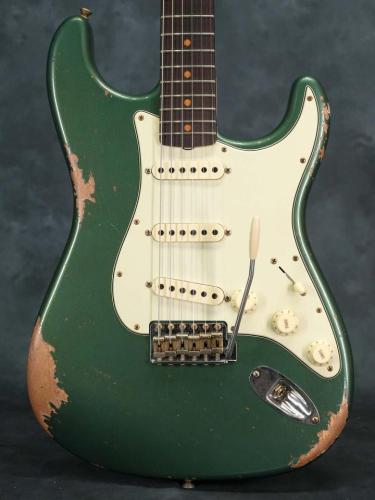 Fender Custom Shop Limited 1964 L-Serial Stratocaster Heavy Relic Aged Sherwood Metallic