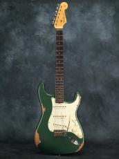 Fender Custom Shop Limited 1964 L-Serial Stratocaster Heavy Relic Aged Sherwood Metallic_2