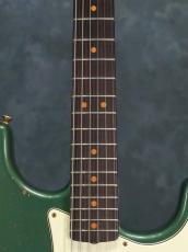 Fender Custom Shop Limited 1964 L-Serial Stratocaster Heavy Relic Aged Sherwood Metallic_5