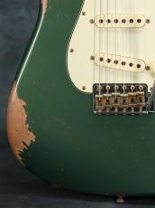 Fender Custom Shop Limited 1964 L-Serial Stratocaster Heavy Relic Aged Sherwood Metallic_8