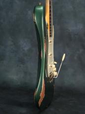 Fender Custom Shop Limited 1964 L-Serial Stratocaster Heavy Relic Aged Sherwood Metallic_16