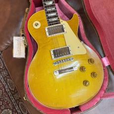 Gibson 【リアル板目杢】Murphy Lab 1958 Les Paul Standard Reissue  Lemon Burst Light Aged #8 4616 [3.94㎏]