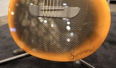 炭丸 Carbon Fiber Mini Guitar Cutaway-SGM595-【グロス仕上げ】_3