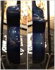 炭丸 Carbon Fiber Mini Guitar Cutaway-SGM595-【グロス仕上げ】_7