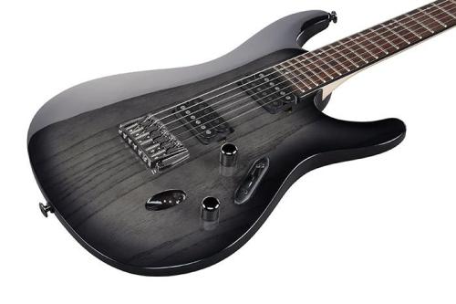 Ibanez S6621AH 「TGB : Transparent Gray Burst」NEW MODEL 明日入荷予定!!