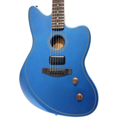 Fender FSR Acoustasonic Standard Jazzmaster, Lake Placid Blue