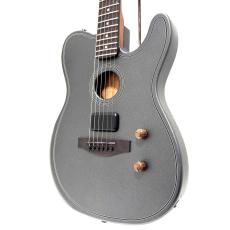 Fender FSR Acoustasonic Standard Telecaster, Charcoal Frost Metallic