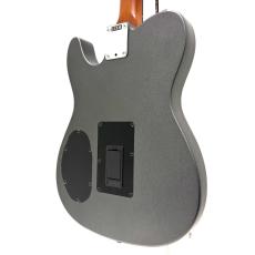 Fender FSR Acoustasonic Standard Telecaster, Charcoal Frost Metallic_6