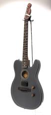 Fender FSR Acoustasonic Standard Telecaster, Charcoal Frost Metallic_7